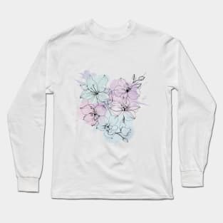 Flower art. Long Sleeve T-Shirt